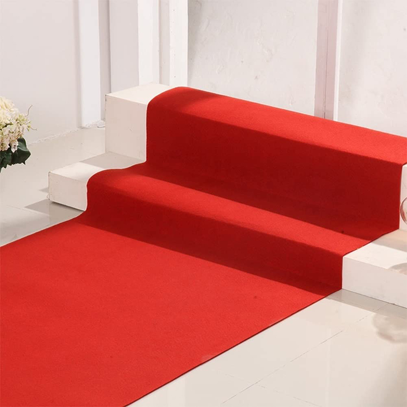 Aisle Runner White - 滑り止めの結婚式のカーペット,1 mmの赤いカーペット,廊下,パーティー,イベント,結婚式用