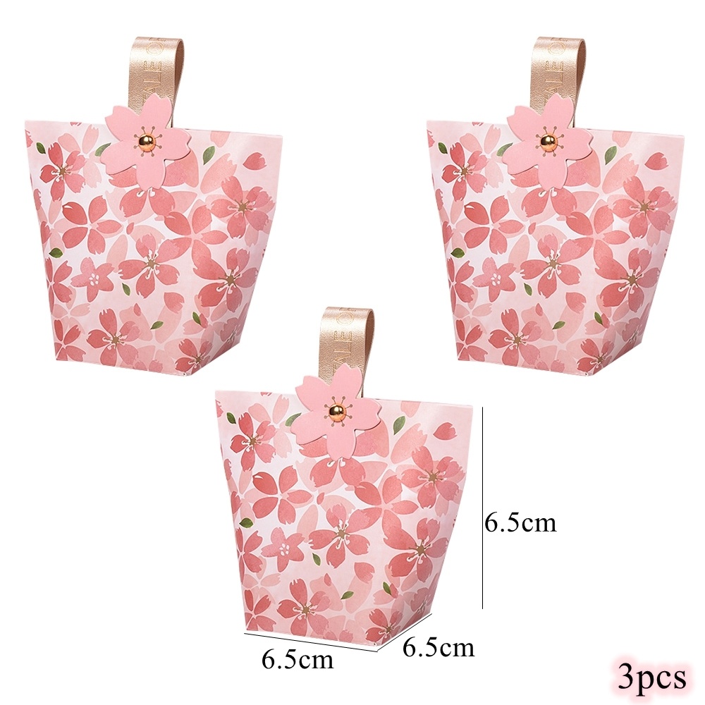 1 パック桜キャンディボックスマルチタイプクッキーバッグ紙桜 - Wedding Supply.Box のレビューと価格