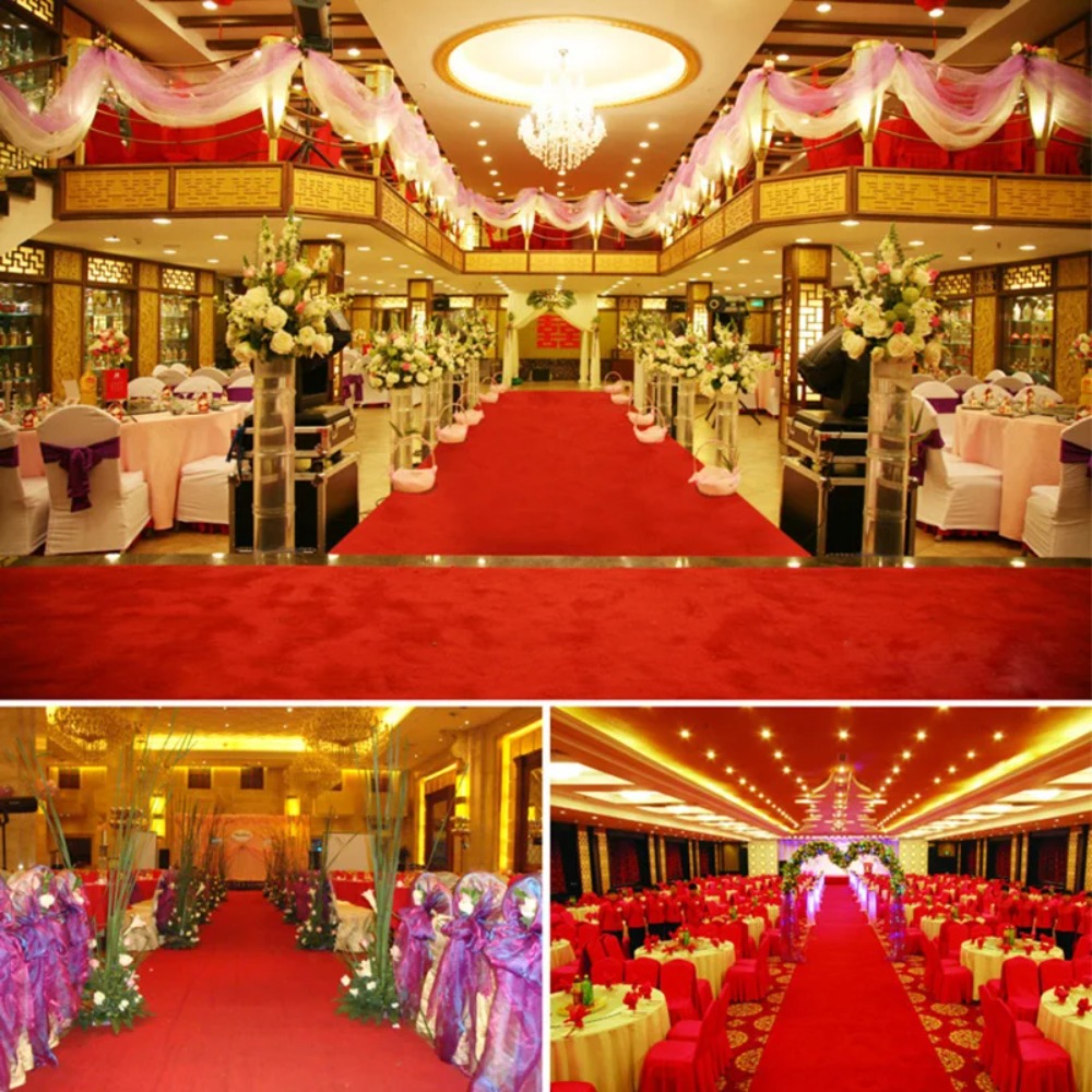 屋外用レッドカーペットマット、結婚式、宴会、映画祭、パーティ - Wedding Tap のレビューと価格