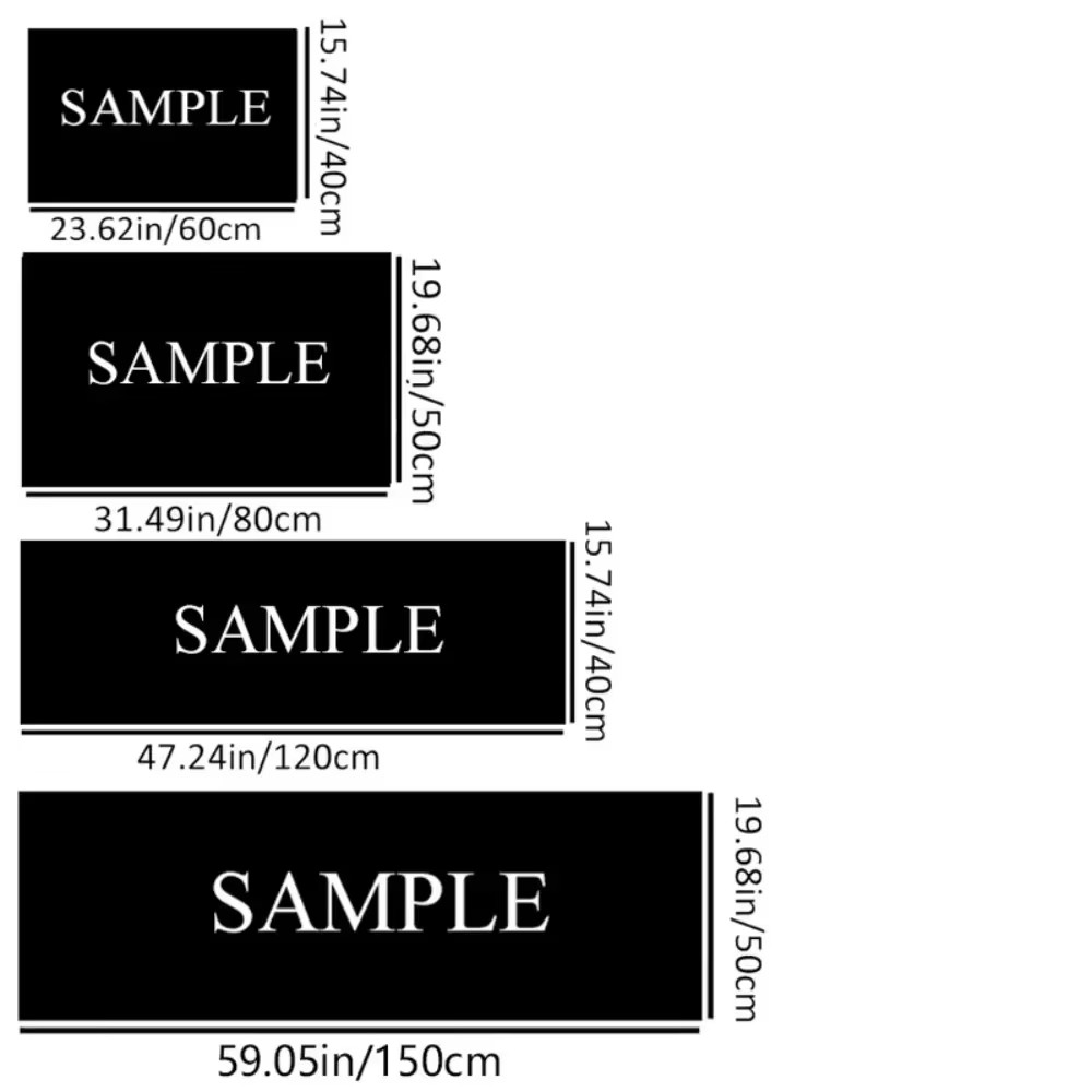 ピアノキーランナーラグ音符廊下カーペット滑り止め黒白フロアマ - Aisle Runner White のレビューと価格