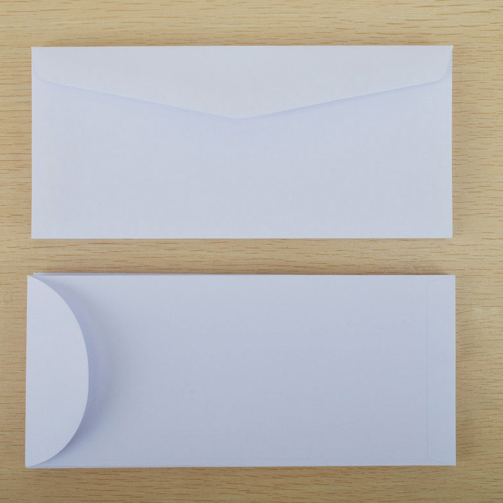 20枚入り無地封筒 厚紙製 セキュリティファイル収納 レター - Wedding Envelopes のレビューと価格