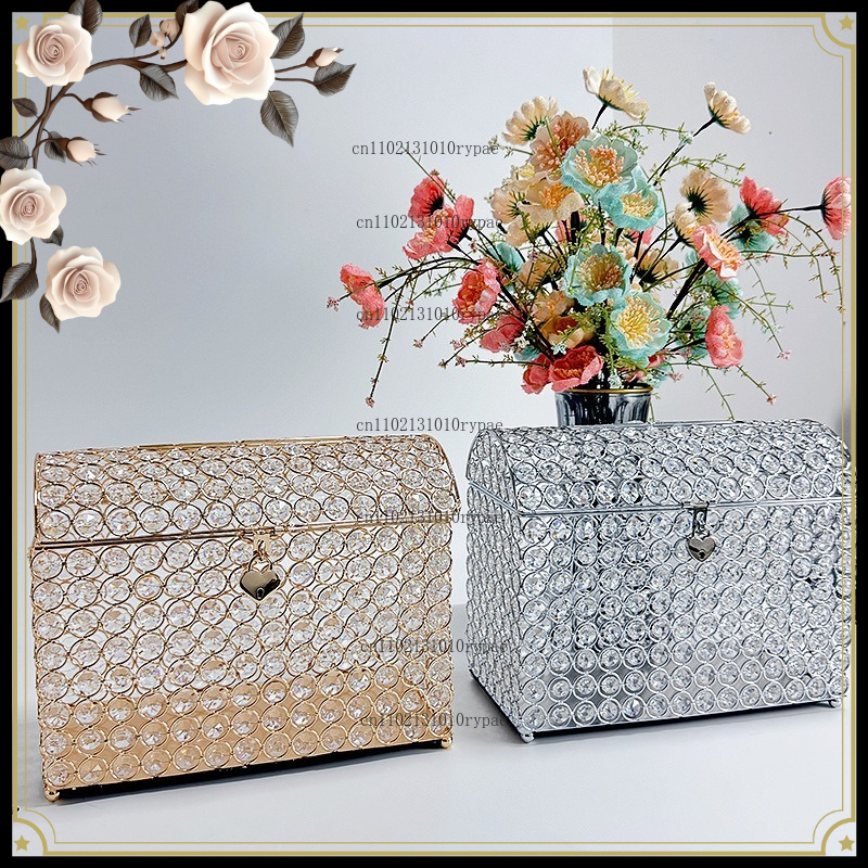 クリスタルジュエリーボックス、貯金箱、ヨーロッパ風海賊箱、結 - Wedding Supply.Box のレビューと価格