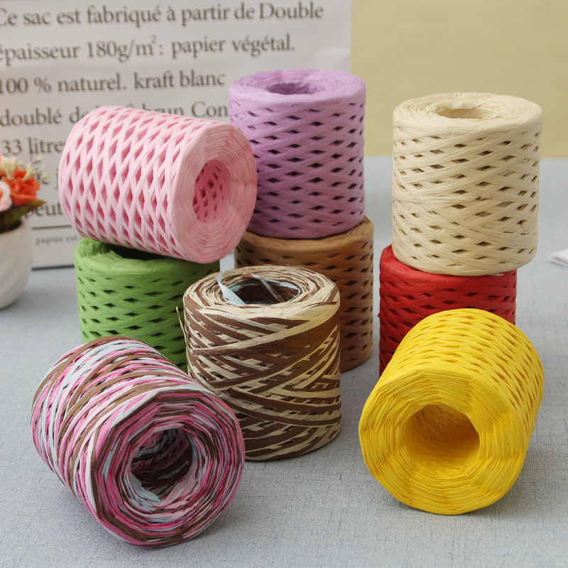ナチュラルラフィアストローペーパーコード、ラフィアヤーン、ロ - Papercraft Supply Ribbon のレビューと価格
