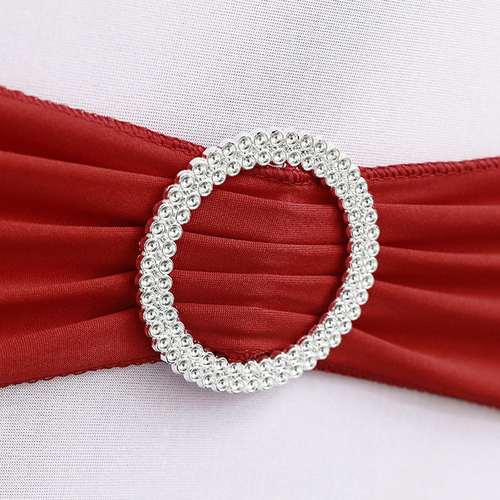 チェアサッシュ チェアカバーバンド エラスティックタイ リボ - Chair Sash Organza のレビューと価格