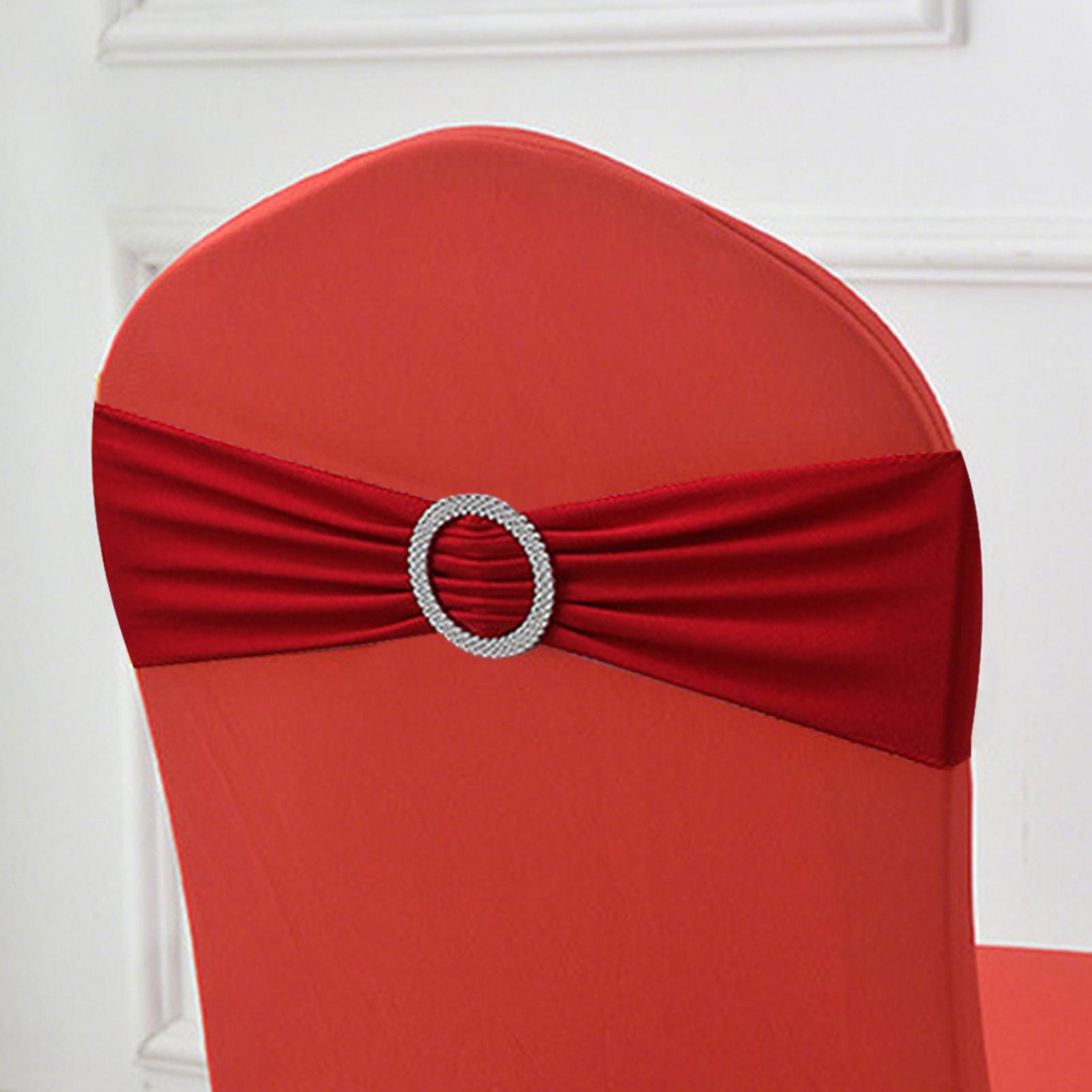 チェアサッシュ チェアカバーバンド エラスティックタイ リボ - Chair Sash Organza のレビューと価格